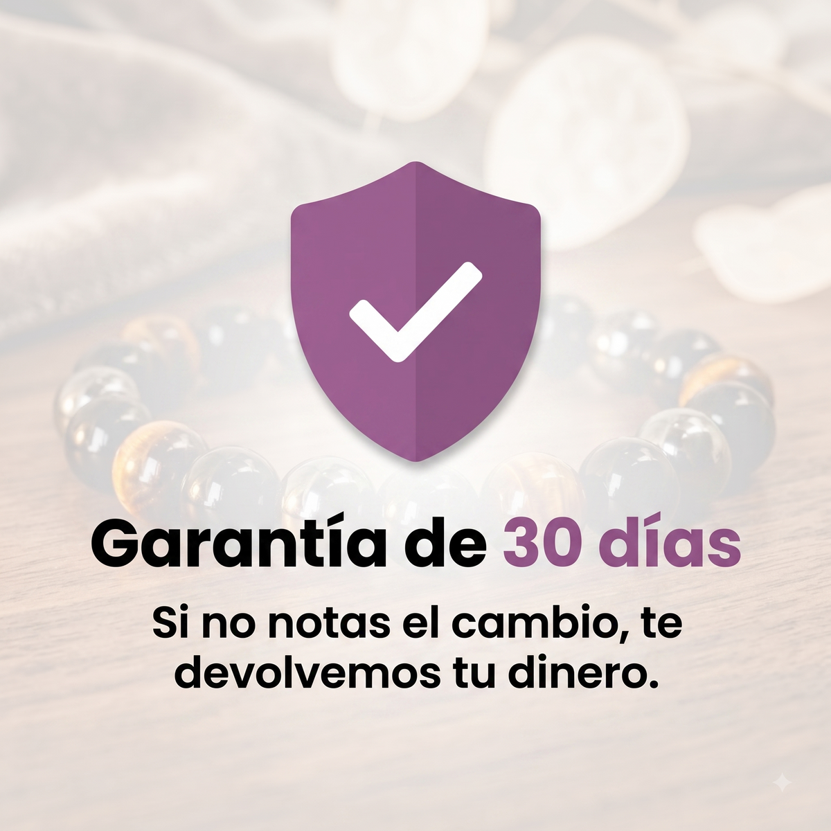 Pulsera  La Protectora - Triple Escudo (3 piedras)