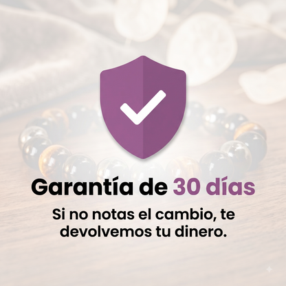 Pulsera  La Protectora - Triple Escudo (3 piedras)